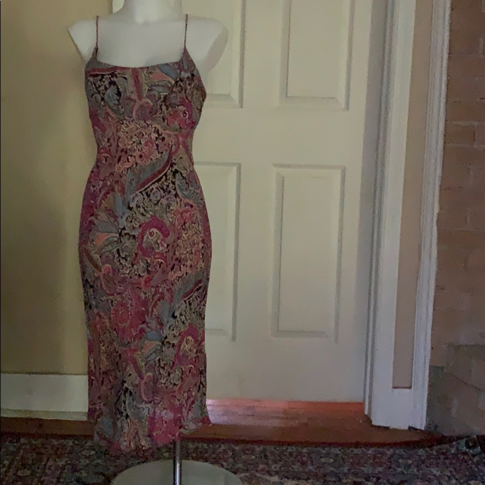 Women’s paisley print dress